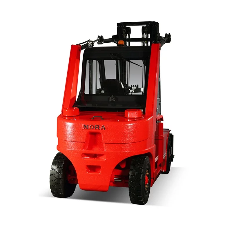 NEUWERTH Logistics SA - Mora - EP 70/80/100 RA - 4-wheels electric forklift truck NEUWERTH Logistics SA - Mora - EP 70/80/100 RA - 4-wheels electric forklift truck