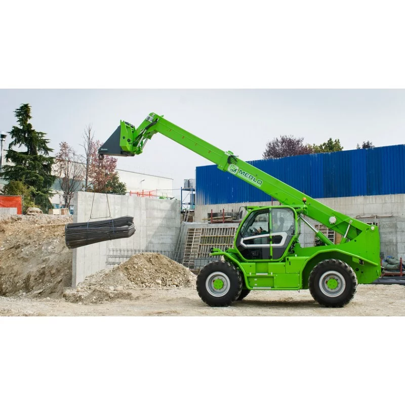 NEUWERTH Logistics SA - Merlo - HIGH Panoramic 120.10 - Chariot télescopique