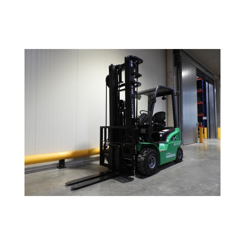 NEUWERTH Logistics SA - Hangcha - CPD25-XD4-SI21 - Chariot-élévateur électrique NEUWERTH Logistics SA - Hangcha - CPD25-XD4-SI21 - Chariot-élévateur électrique