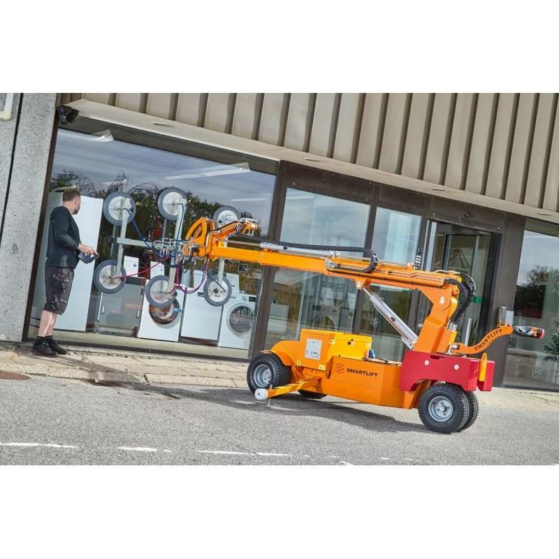 NEUWERTH Logistics SA - Smartlift - SL 1009 OUTDOOR - Robot à ventouses pour la pose de vitrage