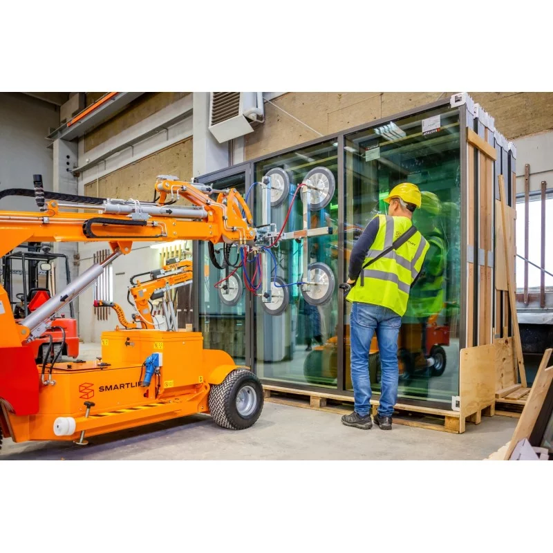 NEUWERTH Logistics SA - Smartlift - SL 1009 OUTDOOR - Robot à ventouses pour la pose de vitrage