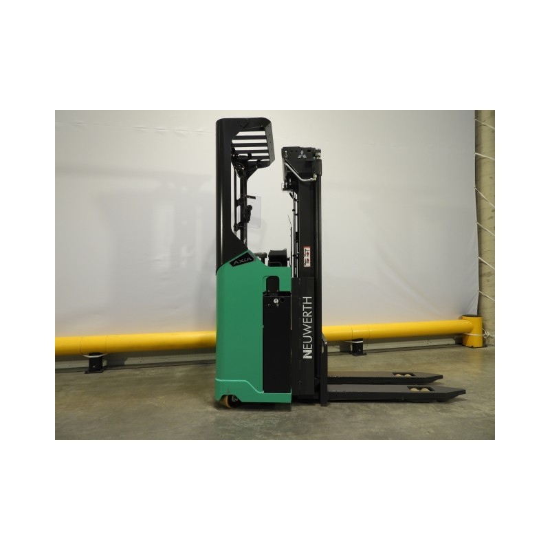 NEUWERTH Logistics SA - Mitsubishi - SBR16N2I - Gerbeur électrique NEUWERTH Logistics SA - Mitsubishi - SBR16N2I - Gerbeur électrique