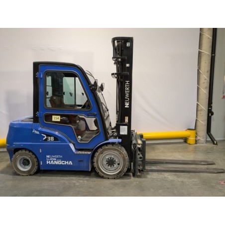 NEUWERTH Logistics SA - Hangcha - CPD38-XY2G-SI24 - Chariot-élévateur électrique NEUWERTH Logistics SA - Hangcha - CPD38-XY2G-SI24 - Chariot-élévateur électrique