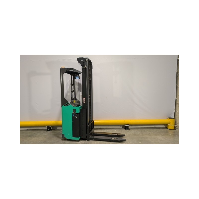 NEUWERTH Logistics SA - Mitsubishi - SBR16N2I - Gerbeur électrique NEUWERTH Logistics SA - Mitsubishi - SBR16N2I - Gerbeur électrique