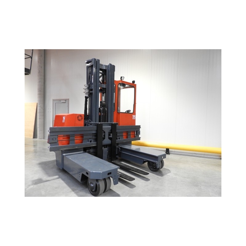 NEUWERTH Logistics SA - Mima - TFC35 - Chariot-élévateur multidirectionnel NEUWERTH Logistics SA - Mima - TFC35 - Chariot-élévateur multidirectionnel