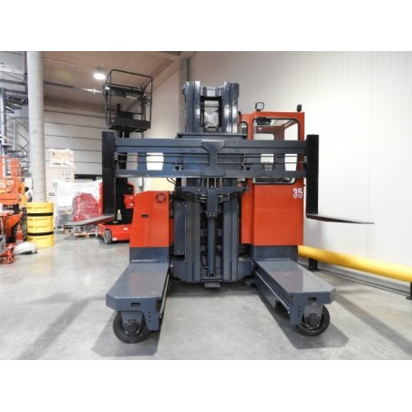 NEUWERTH Logistics SA - Mima - TFC35 - Chariot-élévateur multidirectionnel NEUWERTH Logistics SA - Mima - TFC35 - Chariot-élévateur multidirectionnel