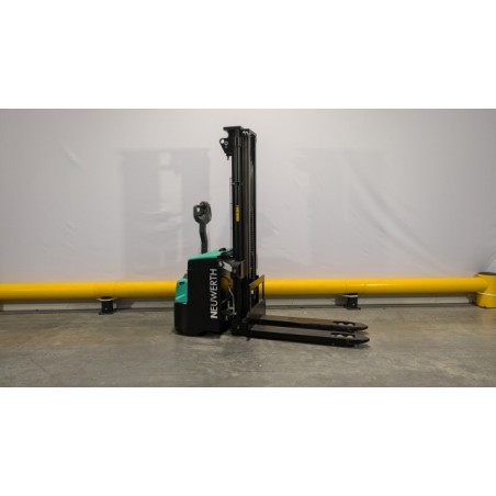 NEUWERTH Logistics SA - Mitsubishi - SBP12N3I - Gerbeur électrique NEUWERTH Logistics SA - Mitsubishi - SBP12N3I - Gerbeur électrique