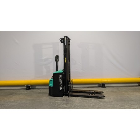 NEUWERTH Logistics SA - Mitsubishi - SBP12N3 - Gerbeur électrique NEUWERTH Logistics SA - Mitsubishi - SBP12N3 - Gerbeur électrique