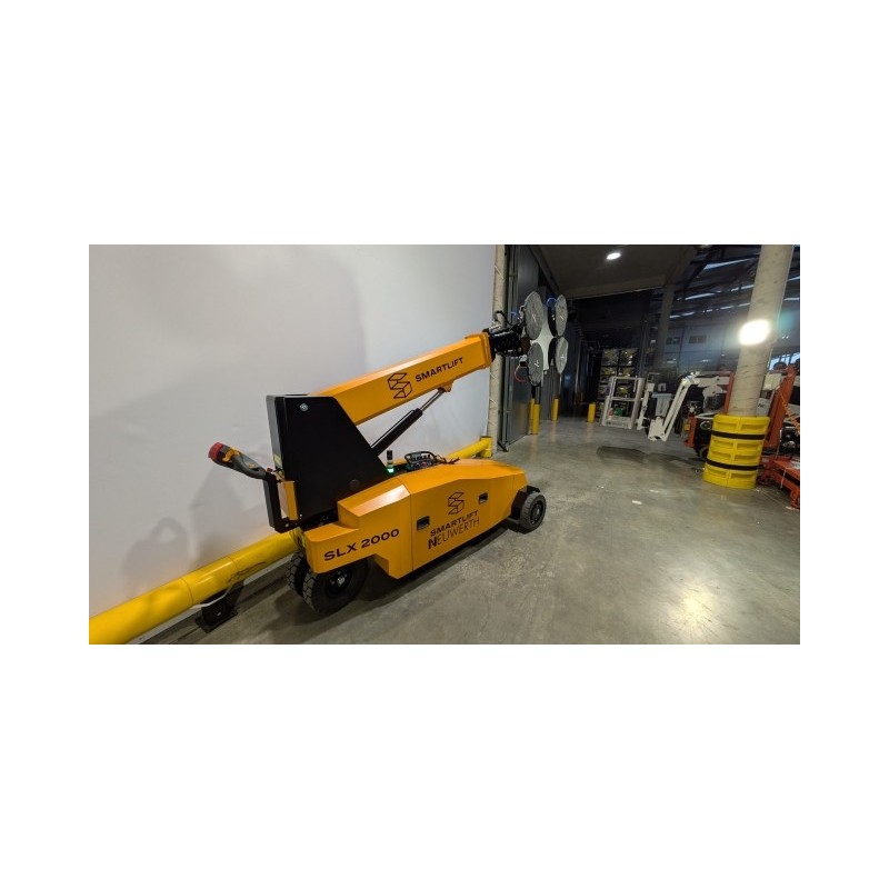 NEUWERTH Logistics SA - Smartlift - SLX 2000 - Robot de pose de verre à ventouses