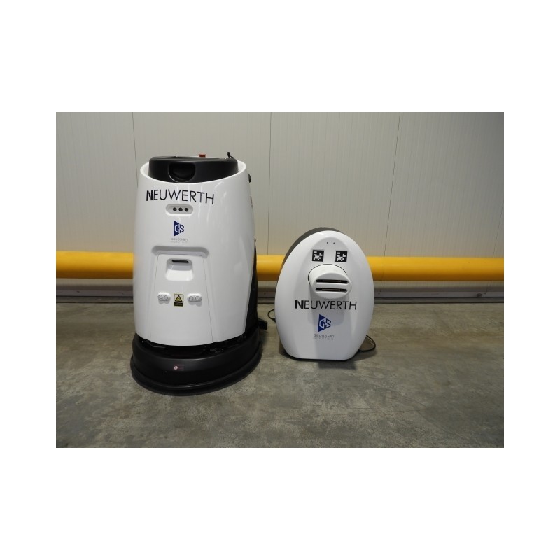 NEUWERTH Logistics SA - Gaussianrobotics - ECOBOT SCRUBBER 50 - Robot de nettoyage