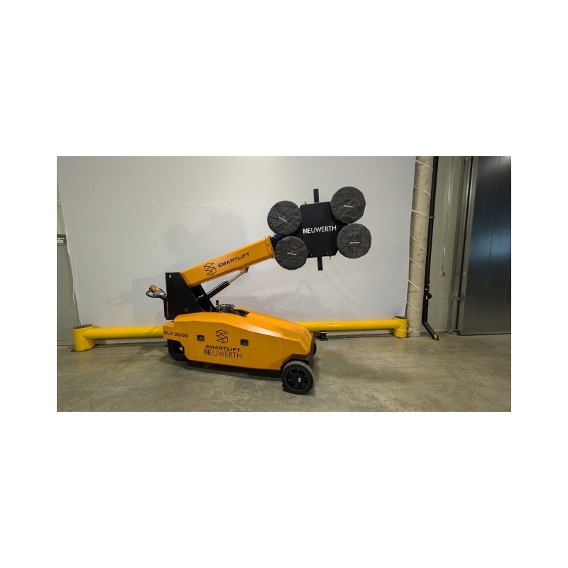 NEUWERTH Logistics SA - Smartlift - SLX 2000 - Robot de pose de verre à ventouses