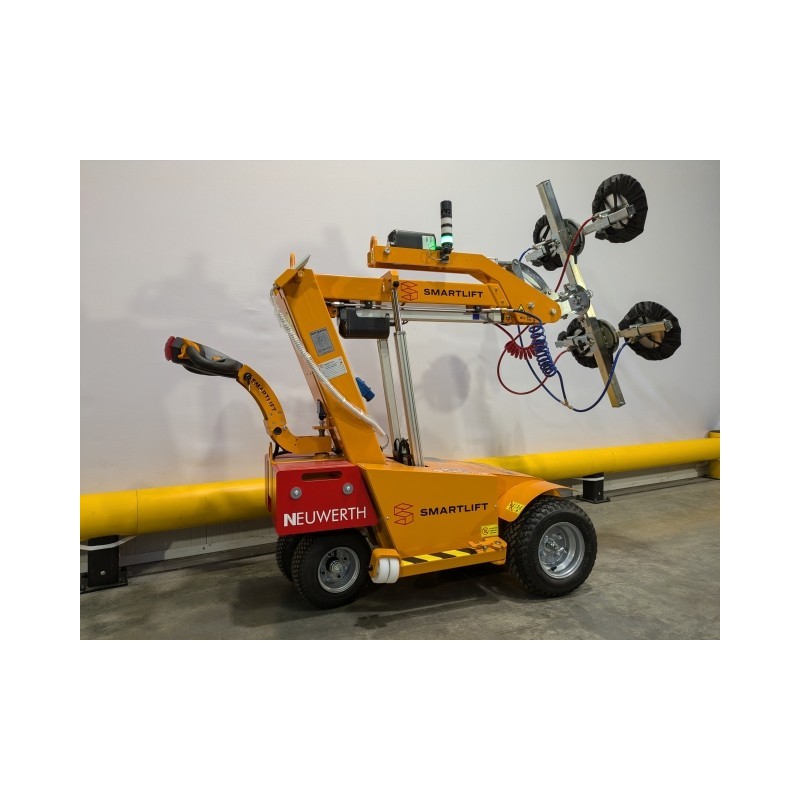 NEUWERTH Logistics SA - Smartlift - SL 309 OUTDOOR COMPACT - Robot de pose de verre à ventouses NEUWERTH Logistics SA - Smartlift - SL 309 OUTDOOR COMPACT - Robot de pose de verre à ventouses