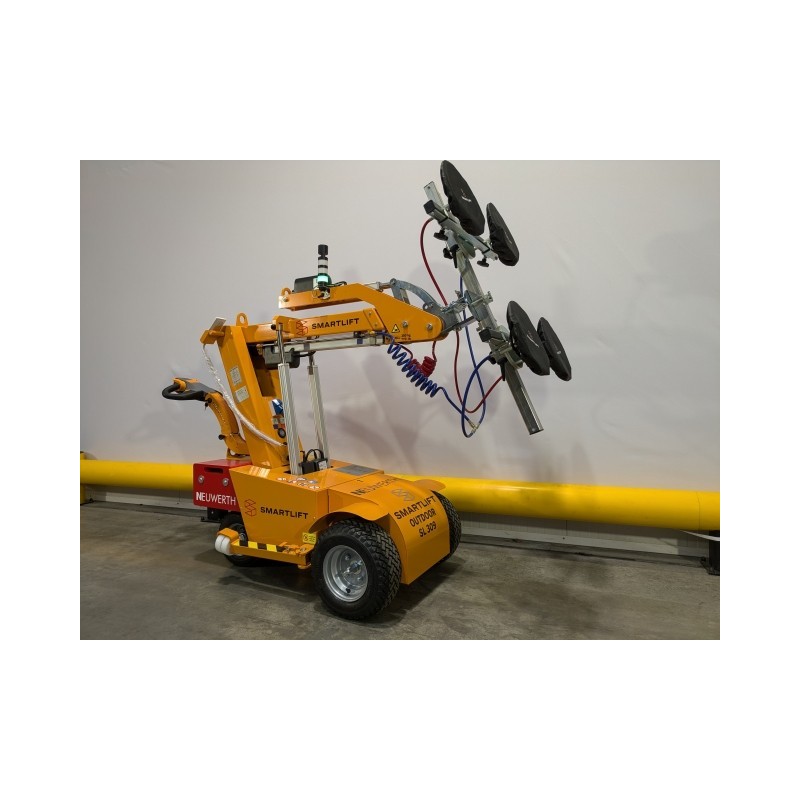 NEUWERTH Logistics SA - Smartlift - SL 309 OUTDOOR COMPACT - Robot de pose de verre à ventouses NEUWERTH Logistics SA - Smartlift - SL 309 OUTDOOR COMPACT - Robot de pose de verre à ventouses