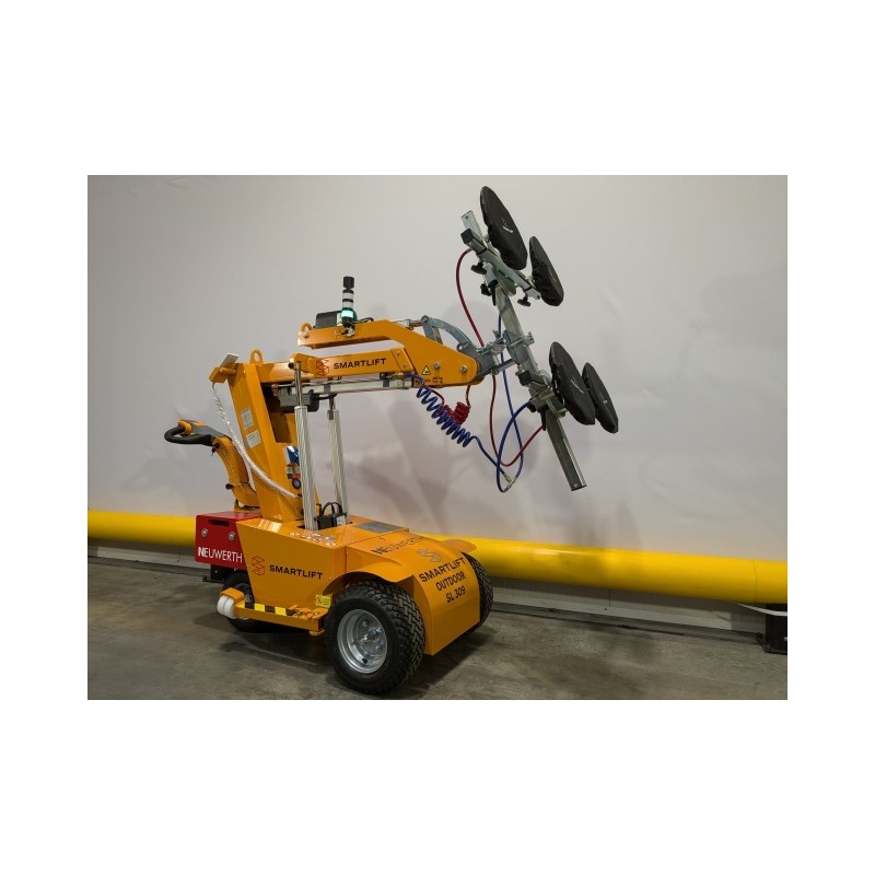NEUWERTH Logistics SA - Smartlift - SL 309 OUTDOOR COMPACT - Robot de pose de verre à ventouses NEUWERTH Logistics SA - Smartlift - SL 309 OUTDOOR COMPACT - Robot de pose de verre à ventouses