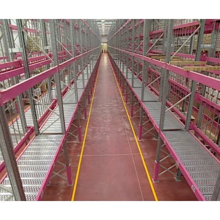 NEUWERTH Logistics SA - - Rack métallique porte-palettes - Entrepôt