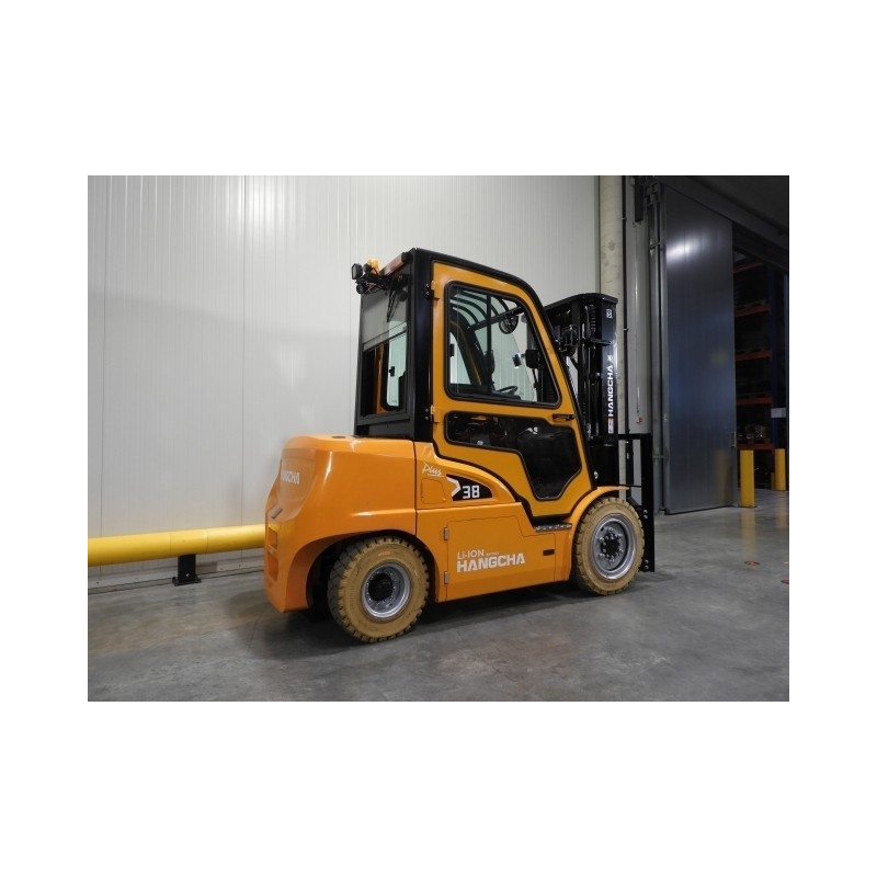 NEUWERTH Logistics SA - Hangcha - CPD38-XY2G-SI24 - Chariot-élévateur électrique NEUWERTH Logistics SA - Hangcha - CPD38-XY2G-SI24 - Chariot-élévateur électrique