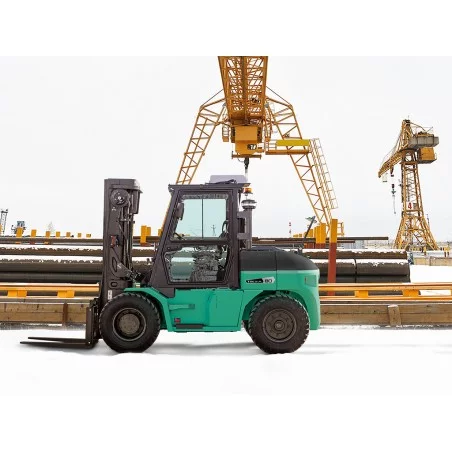 NEUWERTH Logistics SA - Mitsubishi Forklift Trucks - Trexia ES - FD100N3 - Verbrennungsmotor-Gabelstapler NEUWERTH Logistics SA - Mitsubishi Forklift Trucks - Trexia ES - FD100N3 - Verbrennungsmotor-Gabelstapler