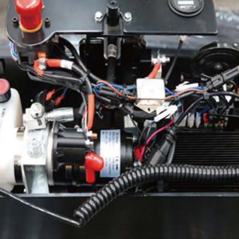 NEUWERTH Logistics SA - Hangcha - Gabelhubwagen mit Scherenlift - Hebeplattform NEUWERTH Logistics SA - Hangcha - Gabelhubwagen mit Scherenlift - Hebeplattform