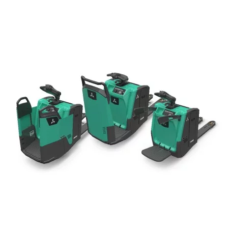 NEUWERTH Logistics SA - Mitsubishi Forklift Trucks - PREMiA EM - PBF20-25N3R - Niederhubwagen NEUWERTH Logistics SA - Mitsubishi Forklift Trucks - PREMiA EM - PBF20-25N3R - Niederhubwagen