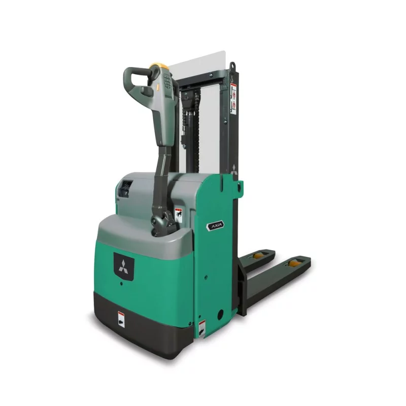 NEUWERTH Logistics SA - Mitsubishi Forklift Trucks - AXiA ES - SBP12PC - Pallet stacker