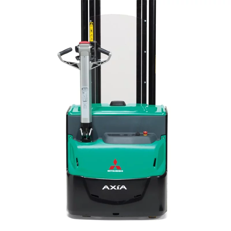 NEUWERTH Logistics SA - Mitsubishi Forklift Trucks - AXiA ES - SBP1xN2 - Pallet stacker NEUWERTH Logistics SA - Mitsubishi Forklift Trucks - AXiA ES - SBP1xN2 - Pallet stacker
