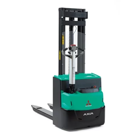 NEUWERTH Logistics SA - Mitsubishi Forklift Trucks - AXiA ES - SBP1xN2 - Pallet stacker NEUWERTH Logistics SA - Mitsubishi Forklift Trucks - AXiA ES - SBP1xN2 - Pallet stacker