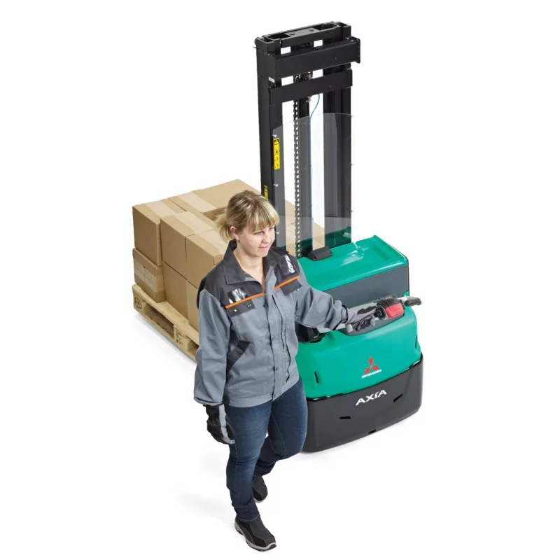 NEUWERTH Logistics SA - Mitsubishi Forklift Trucks - AXiA ES - SBP1xN2 (Initial) - Hochhubwagen