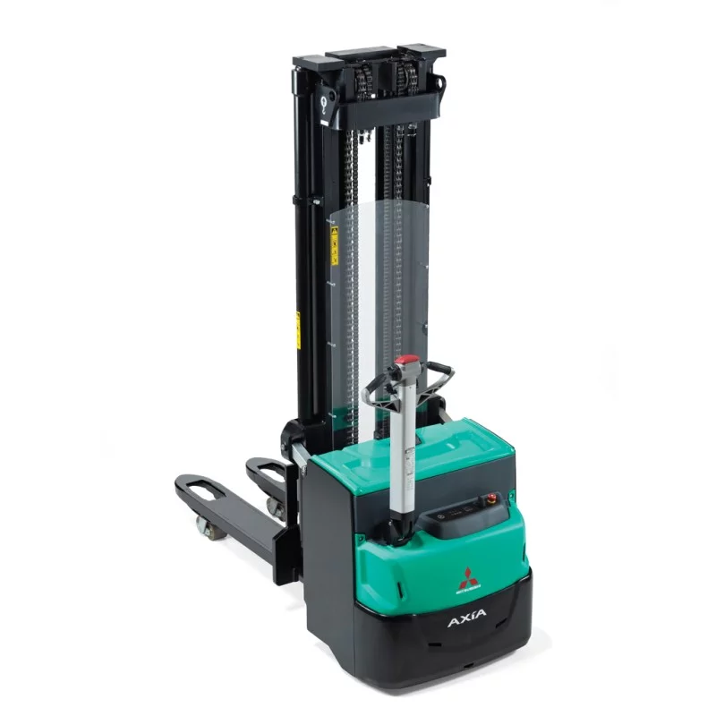 NEUWERTH Logistics SA - Mitsubishi Forklift Trucks - AXiA ES - SBP1xN2 (initial) - Pallet stacker