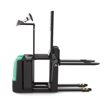 NEUWERTH Logistics SA - Mitsubishi Forklift Trucks - VELiA ES - OPB12N2F/FP - Kommissionierer NEUWERTH Logistics SA - Mitsubishi Forklift Trucks - VELiA ES - OPB12N2F/FP - Kommissionierer