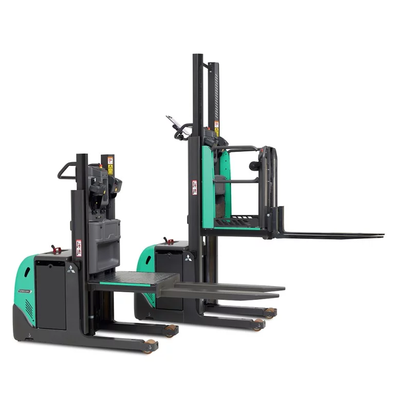 NEUWERTH Logistics SA - Mitsubishi Forklift Trucks - VELiA EM - OPBL10P - Préparateur de commandes