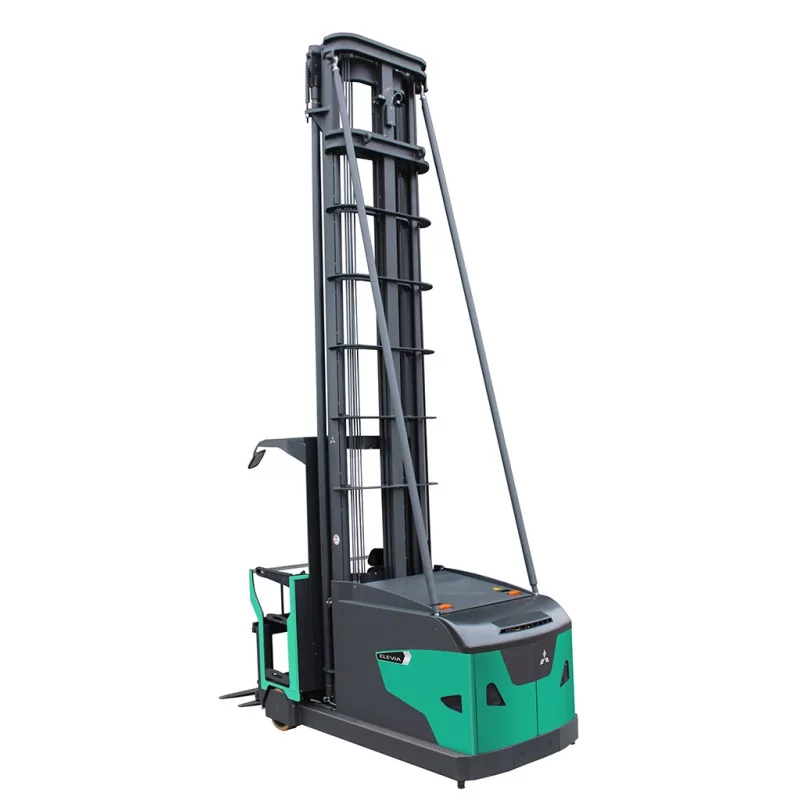 NEUWERTH Logistics SA - Mitsubishi Forklift Trucks - ELViA VNT11-20 - Schmalgangstapler NEUWERTH Logistics SA - Mitsubishi Forklift Trucks - ELViA VNT11-20 - Schmalgangstapler