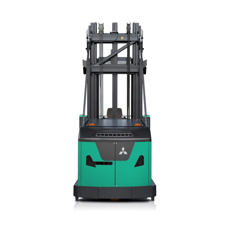 NEUWERTH Logistics SA - Mitsubishi Forklift Trucks - ELViA VNT11-20 - Schmalgangstapler NEUWERTH Logistics SA - Mitsubishi Forklift Trucks - ELViA VNT11-20 - Schmalgangstapler