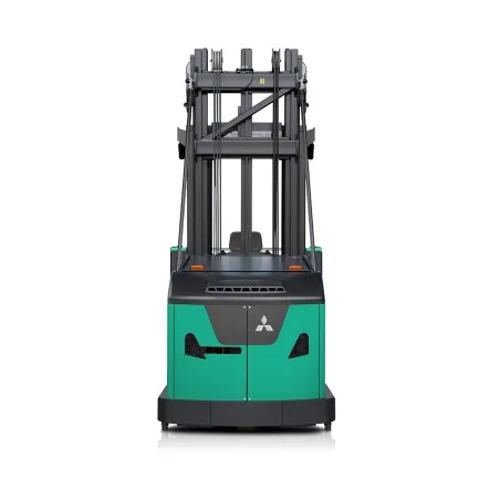 NEUWERTH Logistics SA - Mitsubishi Forklift Trucks - ELViA VNT15XL - Carrello corsie strette