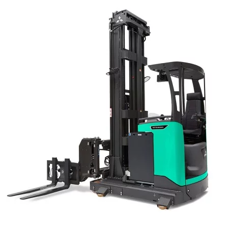 NEUWERTH Logistics SA - Mitsubishi Forklift Trucks - THD13-15N3 - Schmalgangstapler NEUWERTH Logistics SA - Mitsubishi Forklift Trucks - THD13-15N3 - Schmalgangstapler