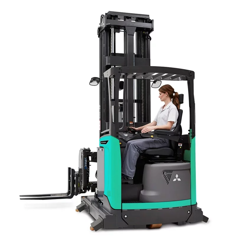 NEUWERTH Logistics SA - Mitsubishi Forklift Trucks - THD13-15N3 - Schmalgangstapler NEUWERTH Logistics SA - Mitsubishi Forklift Trucks - THD13-15N3 - Schmalgangstapler