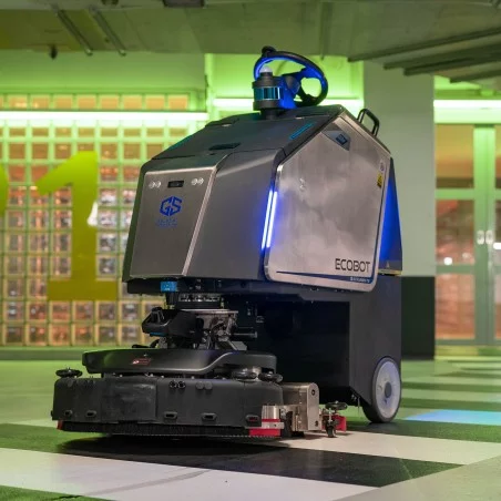 NEUWERTH Logistics SA - Gaussian Robotics - ECOBOT Scrubber 75 - Robot lavapimenti NEUWERTH Logistics SA - Gaussian Robotics - ECOBOT Scrubber 75 - Robot lavapimenti