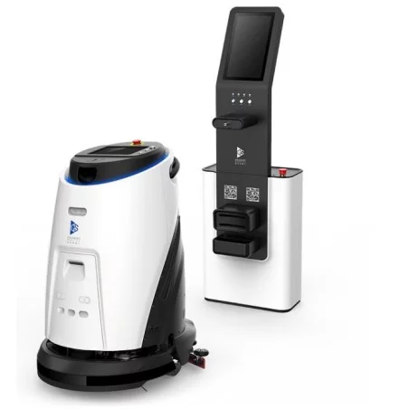 NEUWERTH Logistics SA - Gaussian Robotics - ECOBOT Scrubber 50 - Scheuersaugroboter NEUWERTH Logistics SA - Gaussian Robotics - ECOBOT Scrubber 50 - Scheuersaugroboter