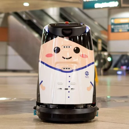 NEUWERTH Logistics SA - Gaussian Robotics - ECOBOT Sprayer 50 - Robot lavapimenti NEUWERTH Logistics SA - Gaussian Robotics - ECOBOT Sprayer 50 - Robot lavapimenti