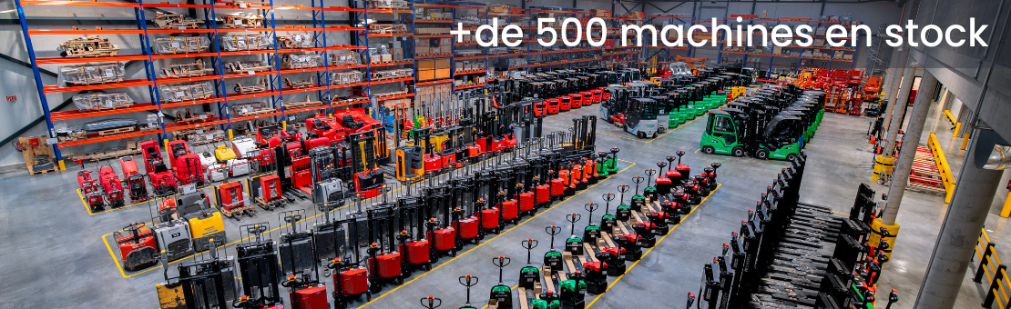 Grans stock de plus de 500 machines